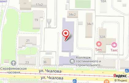 Профессиональное училище №10 в Ленинском районе на карте