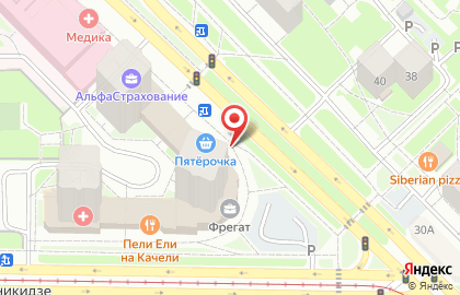 Магазин японской кухни и доставки Суши EXPRESS на Кузнецкстроевском проспекте на карте