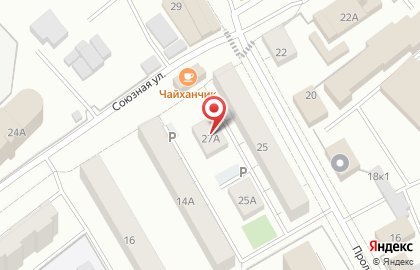Юнона на Пролетарской улице на карте
