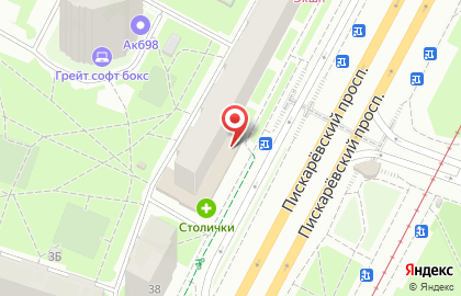 Ресторан быстрого питания Subway на Пискарёвском проспекте на карте