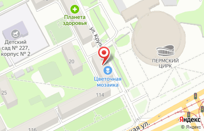 Автошкола Автореал в Мотовилихинском районе на карте