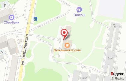 Кафе домашней кухни Домашняя кухня в Первомайском районе на карте