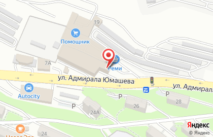 Зоодискаунтер DogHouse на улице Адмирала Юмашева на карте