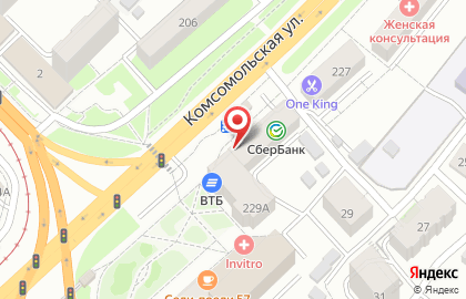Магазин Правильная корзинка в Заводском районе на карте