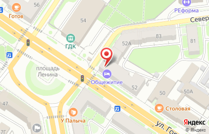 Пекарня Сдобная лавка на улице Горького на карте