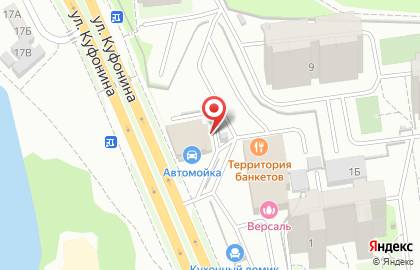 Автостоянка в Перми на карте