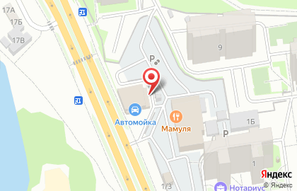 Автостоянка в Перми на карте