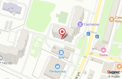 Магазины Продуктъ в микрорайоне Пронина на карте