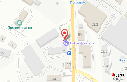 Сибнефтетранс на Пролетарской улице на карте