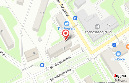 Монетка в Высоковске на карте