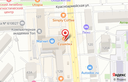 Завод оконных конструкций Фаворит на улице Карла Маркса на карте