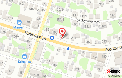 Магазин Телецифра на Красной улице на карте