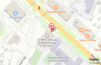 Главное Управление МЧС России по Республике Алтай на карте