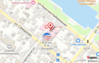 Медико-санитарная часть МВД России по Астраханской области на карте