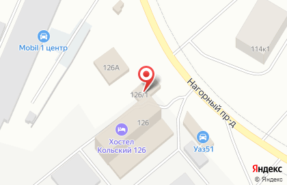 Автомойка в Мурманске на карте