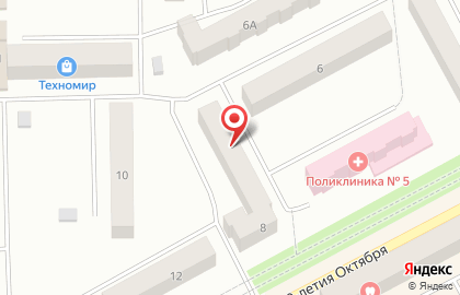 Магазин косметики и бытовой химии Магнит Косметик в Анжеро-Судженске на карте