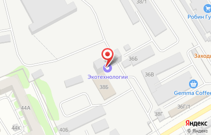 Компания Экотехнологии на карте