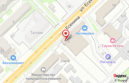 Федерация Киокусинкай на улице Есенина на карте