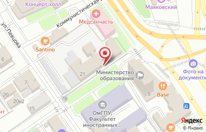Управление Федеральной службы войск национальной гвардии Российской Федерации по Омской области на карте