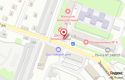 Продуктовый магазин Родничок на Зерновой улице на карте