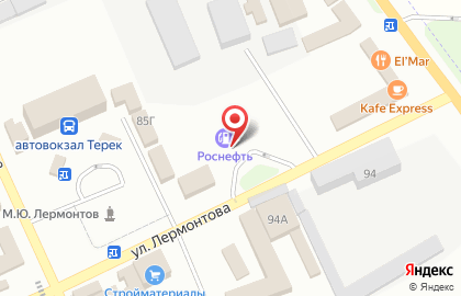 Роснефть в Нальчике на карте
