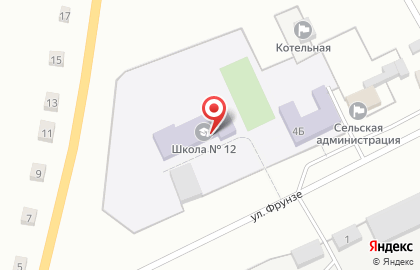 Средняя общеобразовательная школа №12 с. Новотроицкое на карте