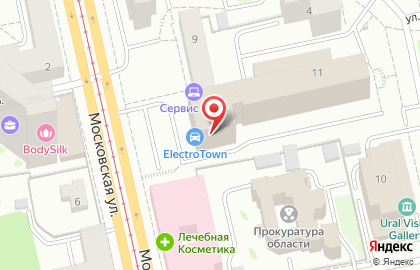 Магазин ElectroTown на Московской улице на карте