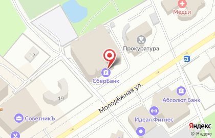 Банкомат СберБанк в Москве на карте