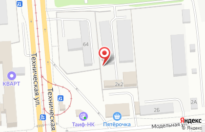 Транспортная компания Витэка в Приволжском районе на карте