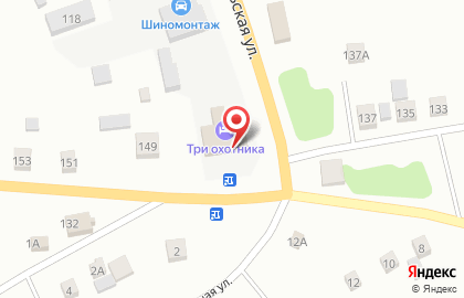 Гостиница Три охотника на карте