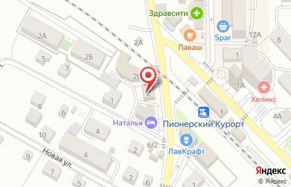 Филиал по Пионерскому городскому округу Управление ФСИН России по Калининградской области на карте