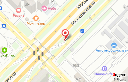 Автосервис в Самаре на карте