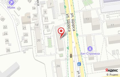 Логистическая компания на улице Щорса на карте