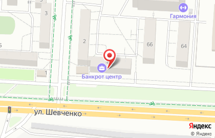 Банкрот центр на карте
