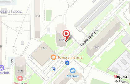 Магазин Beerloga в Октябрьском районе на карте