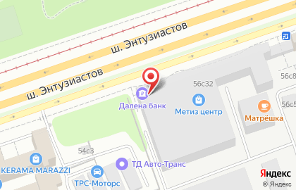 Компания РУСБИЗНЕСАВТО на шоссе Энтузиастов на карте
