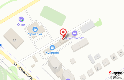 Гостиница Аристократ на карте