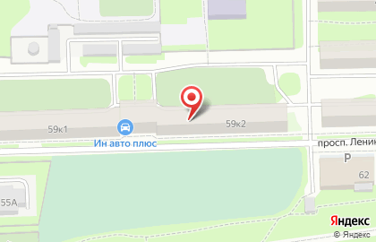 Салон-магазин МТС, салон-магазин на проспекте Ленина на карте