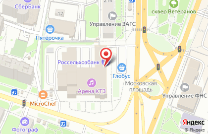 Банкомат Россельхозбанк в Калуге на карте