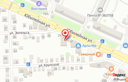 Салон мебели ТриЯ на Юбилейной улице на карте