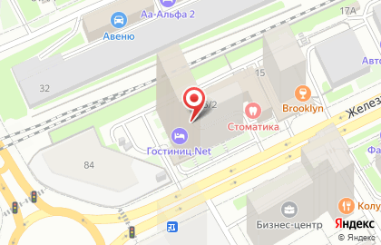 Мебельная фабрика Фелиция на Железнодорожной улице на карте