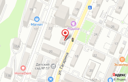 CNI на улице Гагарина на карте