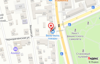 Сеть супермаркетов СосеДДушка в Центральном районе на карте