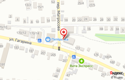 Пивмаркет на улице Гагарина на карте