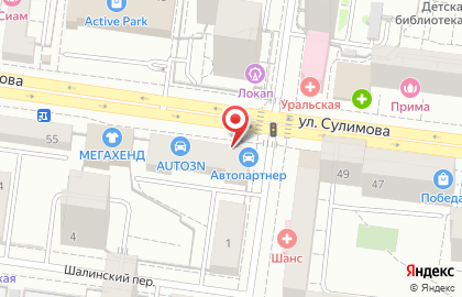 Транспортная компания Автопартнер в Кировском районе на карте