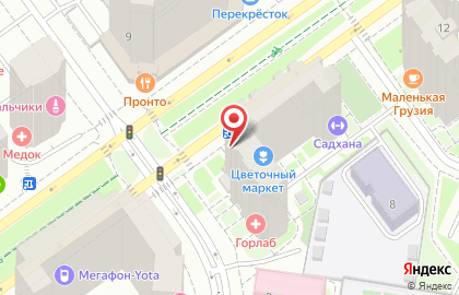 Медицинская лаборатория Горлаб в Красногорске на карте