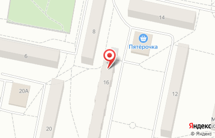 Парикмахерская Марафет на улице Комарова на карте