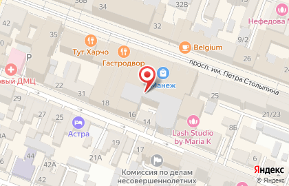 Магазин косметики TOPMAKEUP store в Фрунзенском районе на карте
