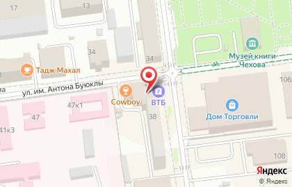 ЗАО Банк ВТБ 24 на улице Ленина на карте