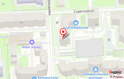Beauty Coworking на Советской улице на карте